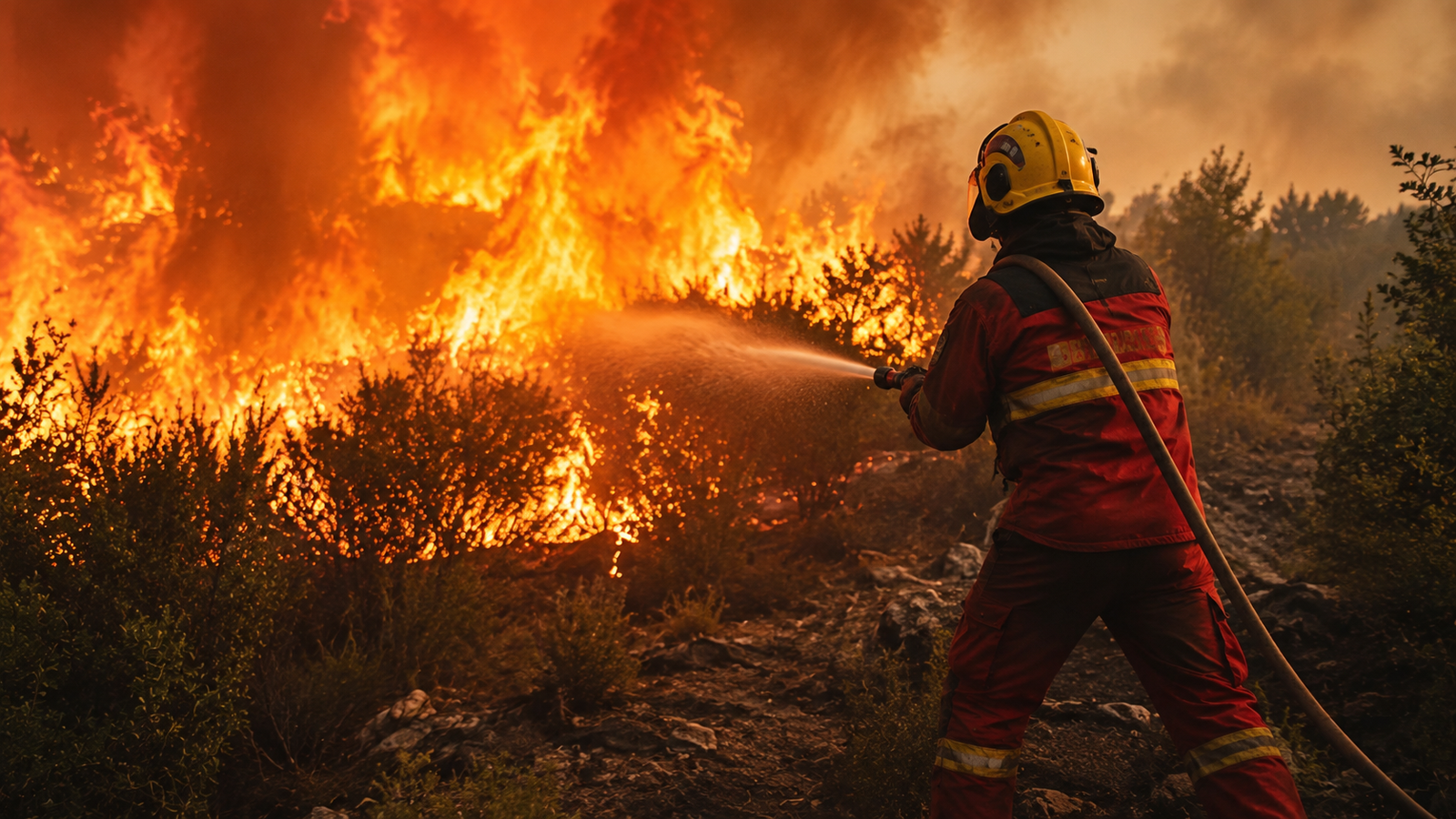 Los incendios forestales mantienen en alerta a Catalunya y varias zonas de España
